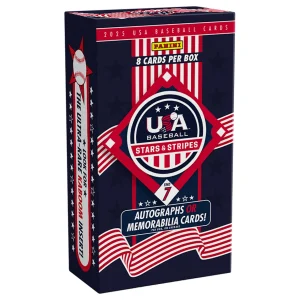 2025 Panini USA Stars & Stripes Baseball MLB Factory Sealed Hobby Box KABOOM!!